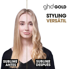 ghd Gold - Plancha de Pelo Profesional Para un Cabello Liso y Brillante - Para Todo Tipo de Cabello - Color Negro, (Enchufe Europeo)