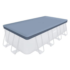 18ft Rectangular Pool Cover – Durable Above-Ground Cover for Oasis/Activity Pools, Gray