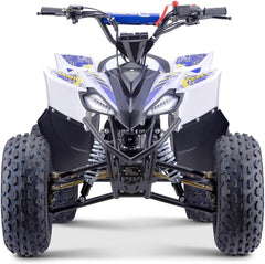 MINIQuad Infantil 125cc Gasolina automático con Marcha atrás, Azul, Carga máxima 120 kg (Solo para circuitos Cerrados)