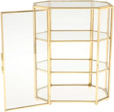 3-Tier Jewelry Box Glass Makeup Organizer Jewelry Box Multifunction Display Case for Dressing Table Decoration Storage