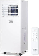 Portable Air Conditioner, 12,000 BTU (8,000 BTU SACC) for Rooms up to 550 Sq. Ft., Portable AC with Follow Me Remote Control and Window Kit, BPACT12WT, White