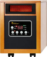 1500-Watt Portable Space Heater, Cherry, 1-Pack