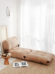 Fold Kadife Bettsofa - Kamel