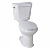 2-Piece 1.28 GPF High-Efficiency Single-Flush Elongated Toilet, White