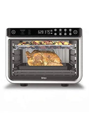 10-in-1 Digital Countertop Convection Toaster Oven with Air Fry, Dehydrate and Reheat, 1800W, Stainless Steel, Silver
