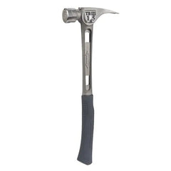 15 oz Titanium Hammer with Milled Face and Curved Handle
