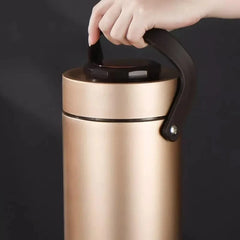 Portable Large Capacity Vacuum Insulation Bento Lunch Box Leak-Proof Food Storage Container Outdoor
