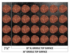 Blackstone 3-Burner 28" XL Griddle with Hood in Black
