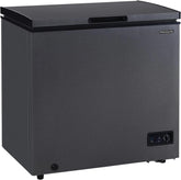 7 Cu. Ft. Chest Freezer with Adjustable Thermostat and Removable Basket, Granita Finish
