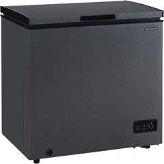 7 Cu. Ft. Chest Freezer with Adjustable Thermostat and Removable Basket, Granita Finish