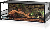67-Gallon Reptile Terrarium with Sliding Glass Doors, 48 x 18 x 18 Inches
