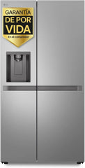 GSLC40PYPE - Frigorífico Side by Side, Serie 400, Clasificación E, 641 L, Inox Anihuellas