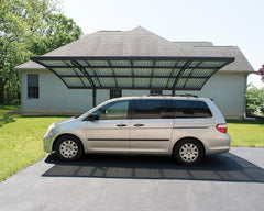 Canopia by Palram Carport Arizona 5000 en policarbonato, Aluminio Robusto e Inoxidable Que Protege el Coche de la luz Solar