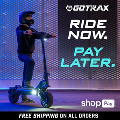 2026 Gotrax GX3 Patinete Eléctrico Todoterreno – Doble Motor Potente, Velocidad Máxima 64 km/h, Neumáticos Todoterreno