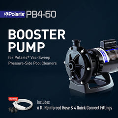 Polaris Booster Pump with 60-Hertz Motor