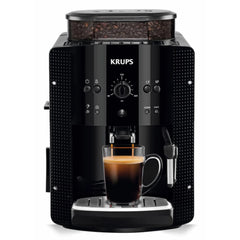 2025 Krups Essential - Cafetera súper automática, 15 Bares de presión, Molinillo cónico de Metal, con selección de cantidad e Intensidad de café, 1.7