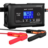 25-Amp Smart Battery Charger,Lithium,LiFePO4,Lead-Acid AGM/Gel/SLA.. Car Battery Charger,Trickle Charger, Maintainer/deep Cycle Charger,12V/25A and