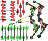 2. Master Controller Bow, 20 Zynix Whistle Arrows, 2 Parachute Replacement Parts, 2 Shoulder Straps and 4 Arrow Bags - Long-distance Outdoor Equipment