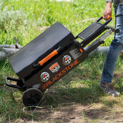 Blackstone 22 Inch Griddle - Portable Blackstone Omnivore Grill with Flexfold Legs, Includes Accessories, Seasoning, and Griddle Gloves