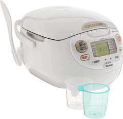 5.5-Cup Rice Cooker, Made in Japan, Premium White
