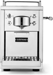 Die Original 2 Kaffeemaschine, Nespresso kompatible Kapselmaschine, Espressomaschine aus Edelstahl, skandinavisches Design, langlebige, reparierbare