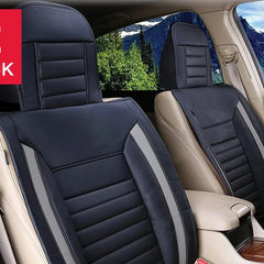 Alpena Grey Ultimate Universal Fit Luxury Seat Cover, 2-pack