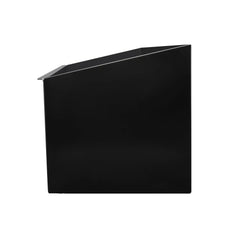 Extreme Max Dual Fuel Jug Holder -- Aluminum Design for Two 5 Gallon Jugs, Black Storage Organizer for Trailers & Garages