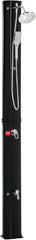 Outsunny Ducha Solar de Exterior 35 L con 2 Cabezales de Ducha y Grifo para Agua Caliente 0-55°C Ducha de Jardín para Piscina Playa Patio