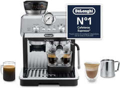 De'Longhi Perfetto La Specialista Arte, Espresso and Cappuccino Coffee Machine with Pump, Coffee Bean Machine, 3 Preset Recipes, 8 Grind Settings,