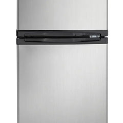 Danby Designer 3.1 cu. ft. Dual Door Compact Fridge with Freezer in Stainless-steel Look