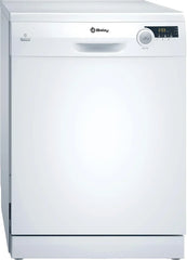 Balay - Lavavajillas de libre instalación, 60 cm, 12 servicios, Auto Diario, Pausa+Carga, ExtraSilencio, Blanco, 3VS506BP