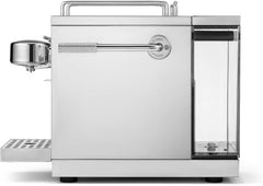 Die Original 2 Kaffeemaschine, Nespresso kompatible Kapselmaschine, Espressomaschine aus Edelstahl, skandinavisches Design, langlebige, reparierbare