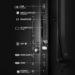 Hisense 40E4QT Fehrnseher, 40 Zoll, DLED, Smart TV, Game Mode, AI Sports Mode, Dolby Audio, Dolby MS12, DTS Virtual X, HDR10, HLG, Full HD, High