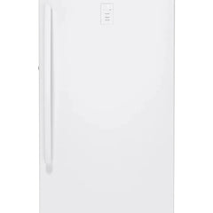 GE White 29 in 14.1 cu. ft. Frost-free Upright Freezer