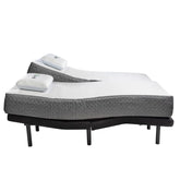 Ghostbed by Nature's Sleep 28 cm (11 in.) Gel Memory Foam Mattress with Adjustable Base