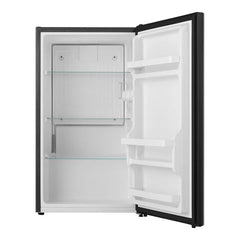 Hisense 33 in. 3.3 cu ft. Black Compact Fridge with Reversible Curved Door