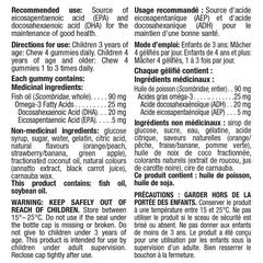 IronKids Essential Omega-3 Gummies, 2 x 200 gummies