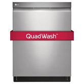 LG 24 in. Stainless-steel Built-in Top Control Dishwasher with Adjustable Third-level Rack