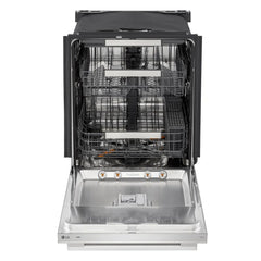 LG 24 in. Stainless Steel FlushFit Top Control Dishwasher with AutoVentDry and Floor Status Indicator