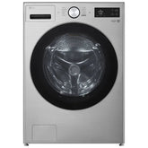 LG 27 in. 5.8 cu ft. Graphite Steel Front Load Washer with AI DD and TurboWash