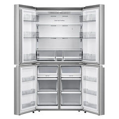 LG 28 in. 15 cu. ft. Stainless Steel Look Counter-depth Bottom Freezer Refrigerator with Smart Cooling System