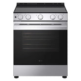 LG 30 in 6.3 cu ft. Stainless Steel Electric Freestanding Range with True Convection and Air Fry
