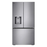 LG 36 in. 24 cu ft. Prime Silver Counter Depth MAX French Door Refrigerator with Ice and Water Dispenser