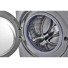 LG 5.2 cu. ft. Graphite Steel Ultra Large Capacity Front Load Washer with 6Motion Technology