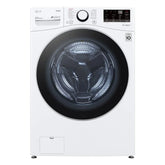LG 5.2 cu ft. White Front Load Steam Washer with ThinQ Technology and Wi-Fi Enabled