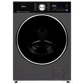 Midea 3.1 cu ft. Graphite Steel Front Load Washer with Quick Wash Option