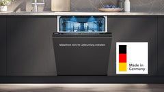 Siemens SX95EX12CE, iQ500 Smarter Geschirrspüler, Vollintegrierte Spülmaschine, 60 cm, Made in Germany, XXL, Besteckschublade, Extra leise, varioSpeed