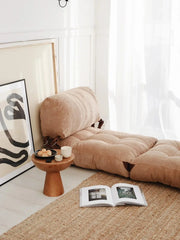 Fold Kadife Bettsofa - Kamel