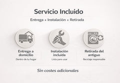 VOK Frigorífico Combi 154L EVR-154DEW, 142 cm Altura x 48,3 cm Ancho, Clase E, Bajo Nivel Sonoro 39 dB, Puerta Reversible, Estanterías Cristal