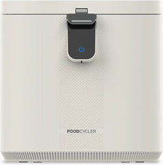 Food Recycling Unit | Indoor Composting Box Alternative | Electric Desktop Food Grinder, equipped with odorless 5-liter indoor food waste bin, facilitating garbage management | Gray